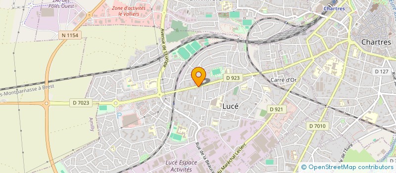 localisation de l'entreprise FLASH DISCOUNT SARL à LUCE