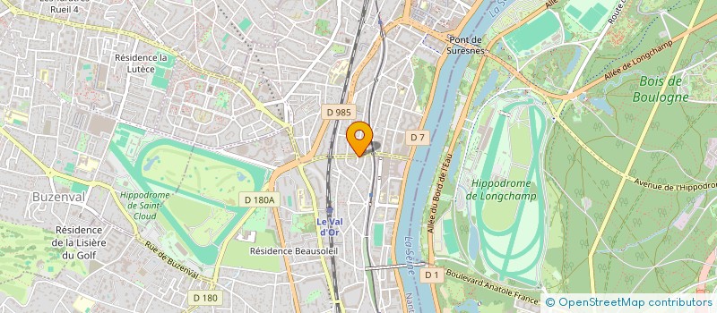 localisation de l'entreprise FLASH DISTRIBUTION à SAINT-CLOUD