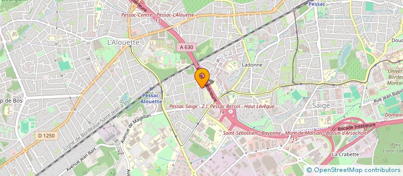 localisation de l'entreprise FLASH DISTRIBUTION  PESSAC