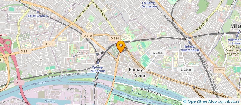 localisation de l'entreprise FLASH DRIVER  EPINAY-SUR-SEINE