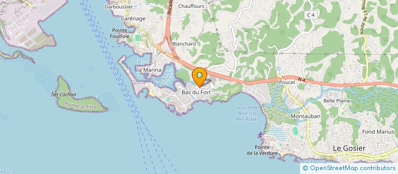 localisation de l'entreprise FLASH ECOLOGIE à LE GOSIER