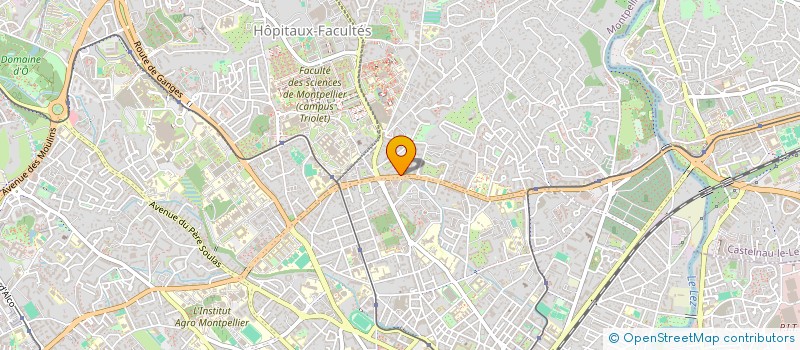 localisation de l'entreprise FLASH EDITOR à MONTPELLIER