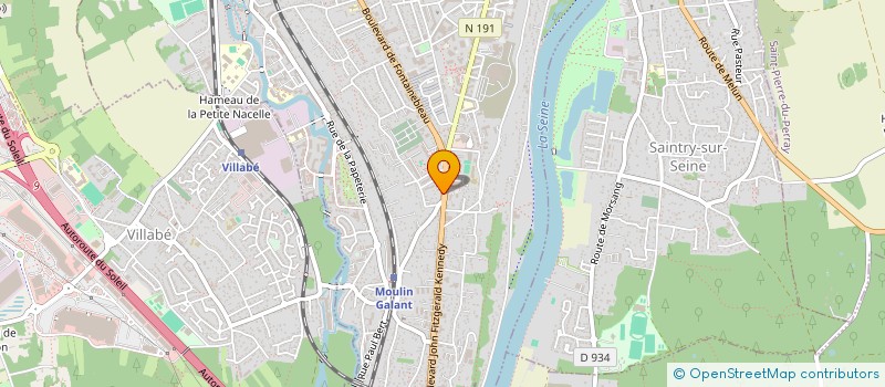 localisation de l'entreprise FLASH ELECTRIC à CORBEIL-ESSONNES