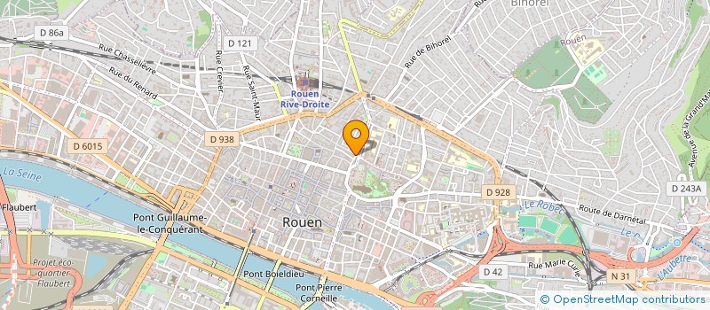 localisation de l'entreprise FLASH ELECTRICITE à ROUEN