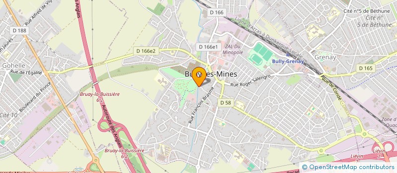 localisation de l'entreprise FLASH ENERGY  BULLY-LES-MINES