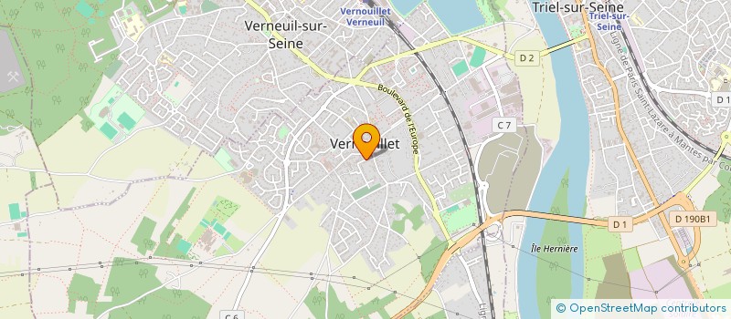 localisation de l'entreprise FLASH EVENTS à VERNOUILLET