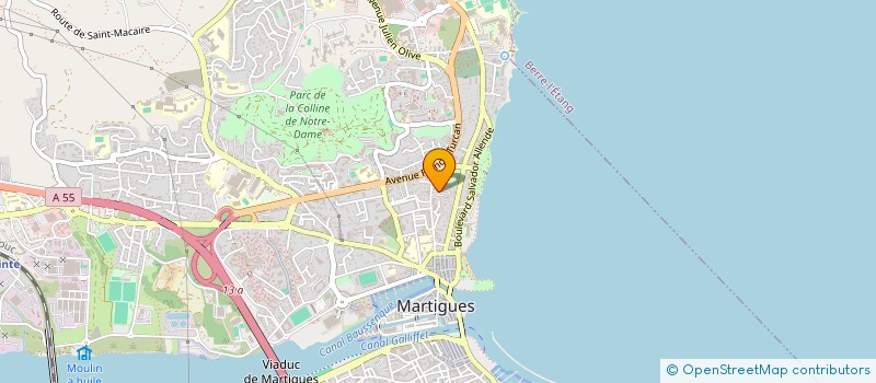 localisation de l'entreprise FLASH FACADE à MARTIGUES