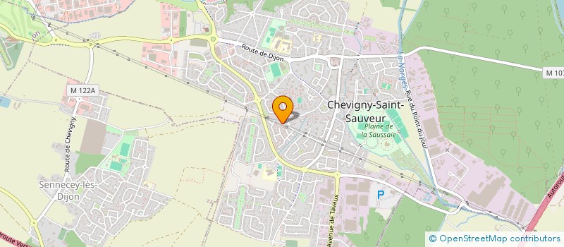 localisation de l'entreprise FLASH FLEURS à CHEVIGNY-SAINT-SAUVEUR