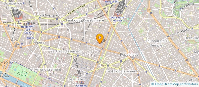 localisation de l'entreprise FLASH FLEX TRANSPORT à PARIS