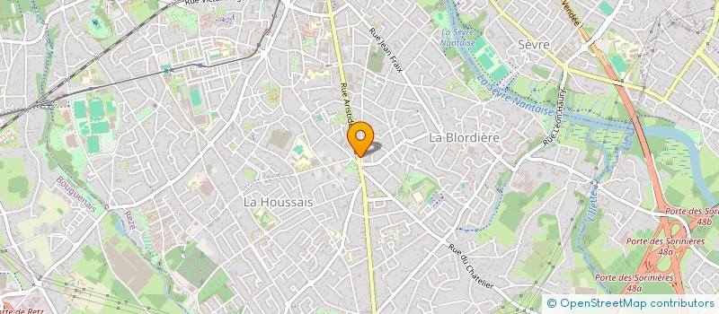 localisation de l'entreprise FLASH FOOD à REZE