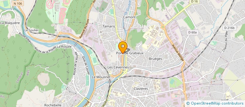 localisation de l'entreprise FLASH-GO EXPRESS à ALES