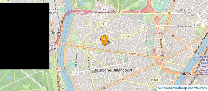 localisation de l'entreprise FLASH HORIZON à BOULOGNE-BILLANCOURT