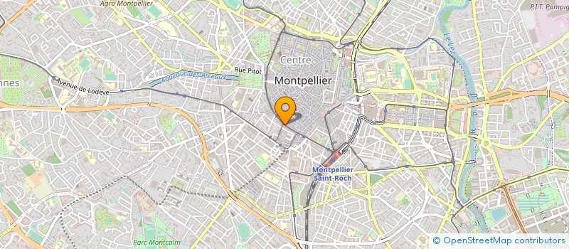 localisation de l'entreprise FLASH IMMOBILIER à MONTPELLIER