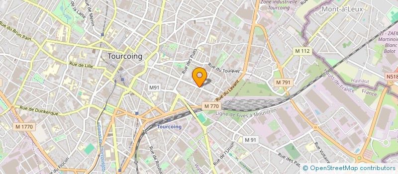 localisation de l'entreprise FLASH IMPRIM  TOURCOING