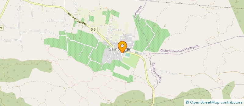 localisation de l'entreprise FLASH INTERIM à MARTIGUES
