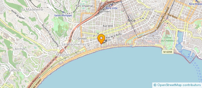 localisation de l'entreprise FLASH INTERVENTIONS à NICE