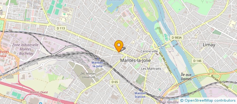 localisation de l'entreprise FLASH LOCATION + à MANTES-LA-JOLIE