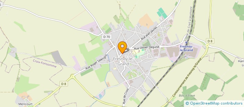 localisation de l'entreprise FLASH MCTWINS  FRESNOY-LE-GRAND