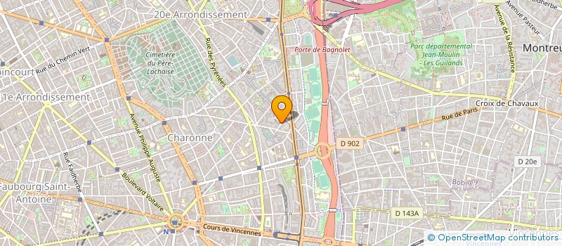 localisation de l'entreprise FLASH MODE  PARIS