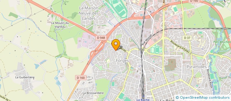localisation de l'entreprise FLASH MY RAID à LA ROCHE-SUR-YON
