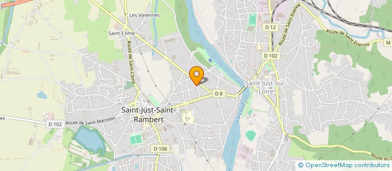 localisation de l'entreprise FLASH NUISIBLE  SAINT-JUST-SAINT-RAMBERT