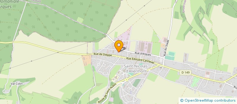 localisation de l'entreprise FLASH PALETTE  FLEURY-SUR-ANDELLE