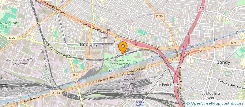 localisation de l'entreprise FLASH PARTNER  BOBIGNY