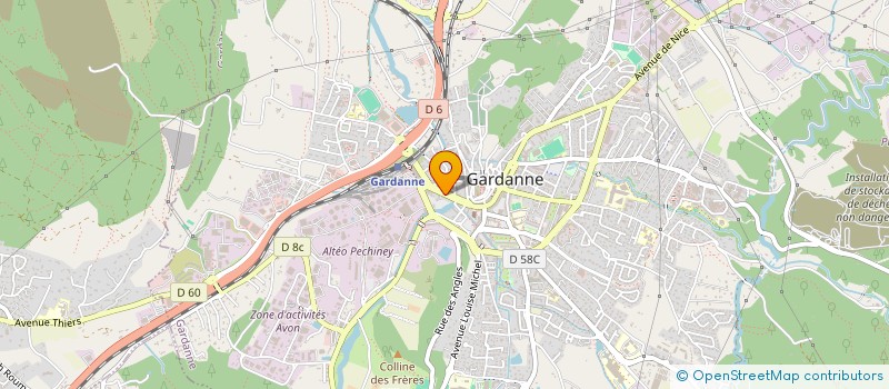 localisation de l'entreprise FLASH PERMIS  GARDANNE