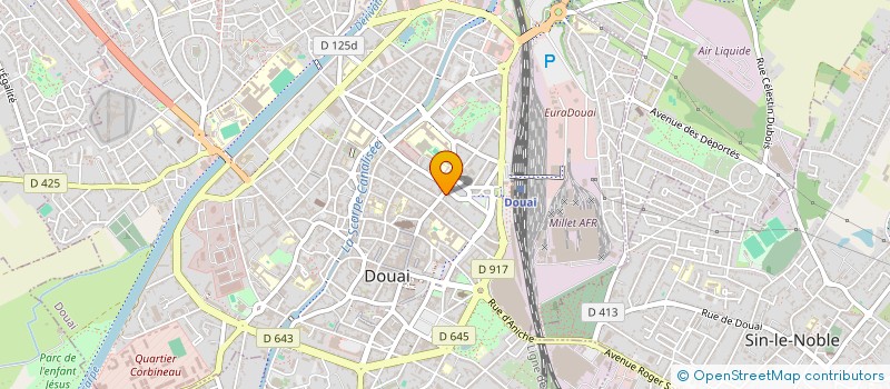 localisation de l'entreprise FLASH PHONE DOUAI à DOUAI