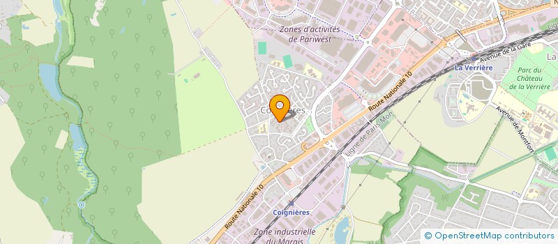 localisation de l'entreprise FLASH PIZZA à COIGNIERES