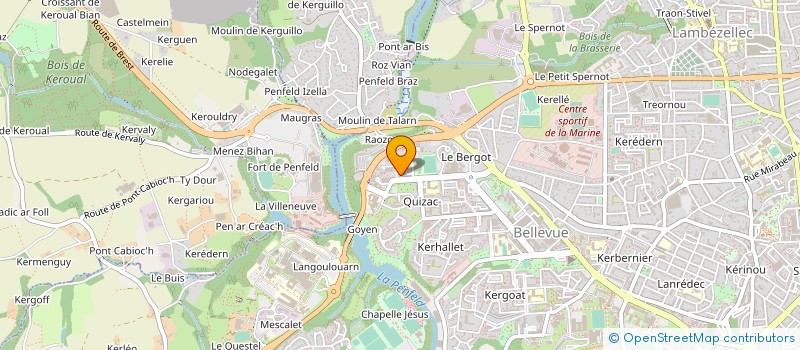 localisation de l'entreprise FLASH PIZZA à BREST