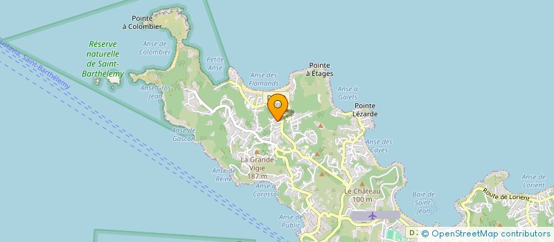 localisation de l'entreprise FLASH PK SAS à SAINT BARTHELEMY