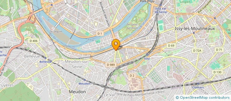 localisation de l'entreprise FLASH PRESSING TEINTURERIE à ISSY-LES-MOULINEAUX