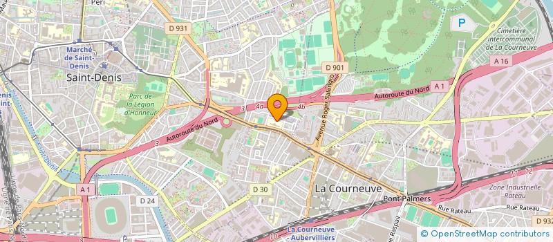 localisation de l'entreprise FLASH PRIMEUR à SAINT-DENIS
