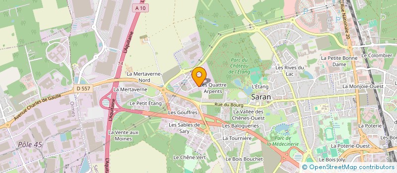 localisation de l'entreprise FLASH REPAIR ORLEANS à SARAN