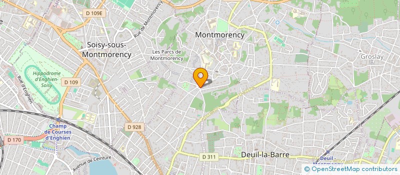 localisation de l'entreprise FLASH S AUTO à MONTMORENCY