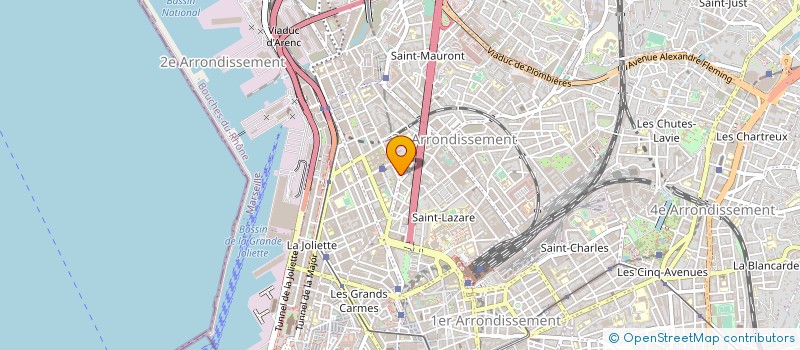 localisation de l'entreprise FLASH SERVICES à MARSEILLE