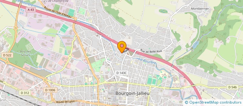 localisation de l'entreprise FLASH SERVICES.DA à BOURGOIN-JALLIEU