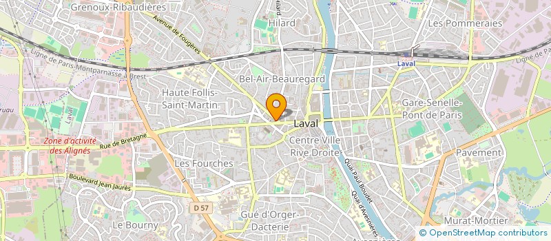 localisation de l'entreprise FLASH SONO à LAVAL