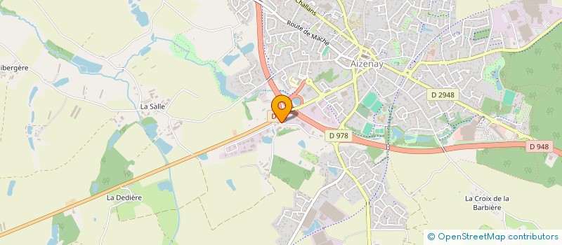 localisation de l'entreprise FLASH SPORT ET SANTE à AIZENAY