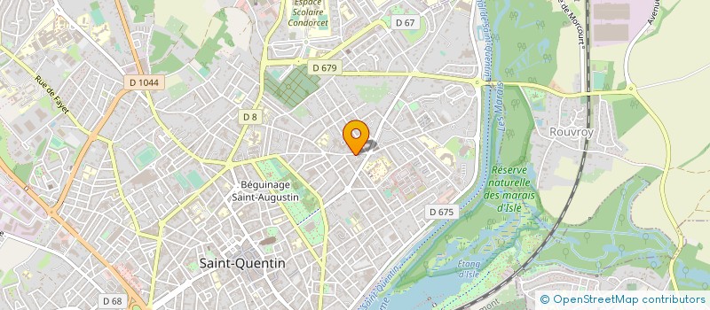 localisation de l'entreprise FLASH ST QUENTIN  SAINT-QUENTIN