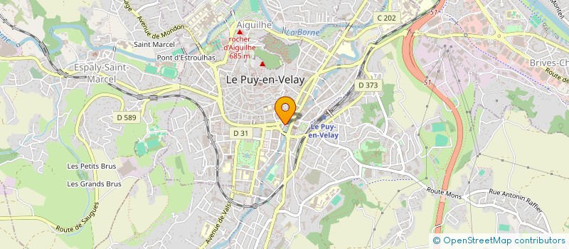 localisation de l'entreprise FLASH SYNDICAT C.G.T. à LE PUY-EN-VELAY