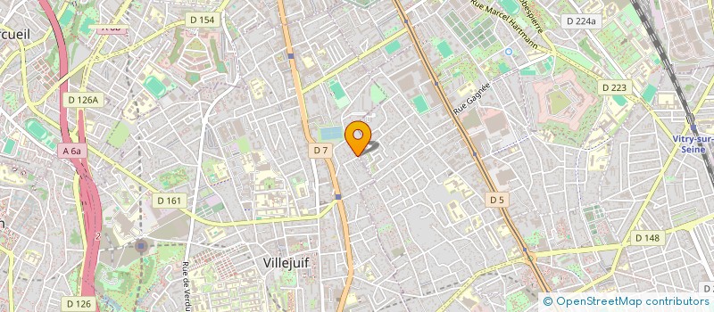 localisation de l'entreprise FLASH TRANSPORT à VILLEJUIF