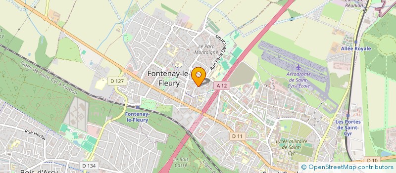 localisation de l'entreprise FLASH TRANSPORT EXPRESS à FONTENAY-LE-FLEURY