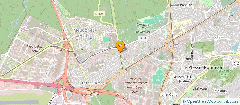 localisation de l'entreprise FLASH TRAVAUX à CLAMART