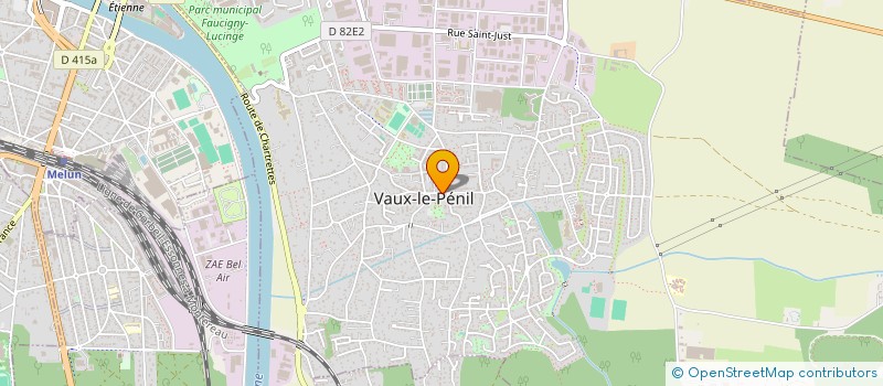 localisation de l'entreprise FLASHCAR24 à VAUX-LE-PENIL