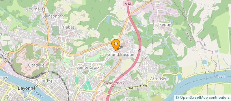 localisation de l'entreprise FLASHCOMPO à BAYONNE