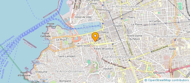 localisation de l'entreprise FLASHCOPIE à MARSEILLE