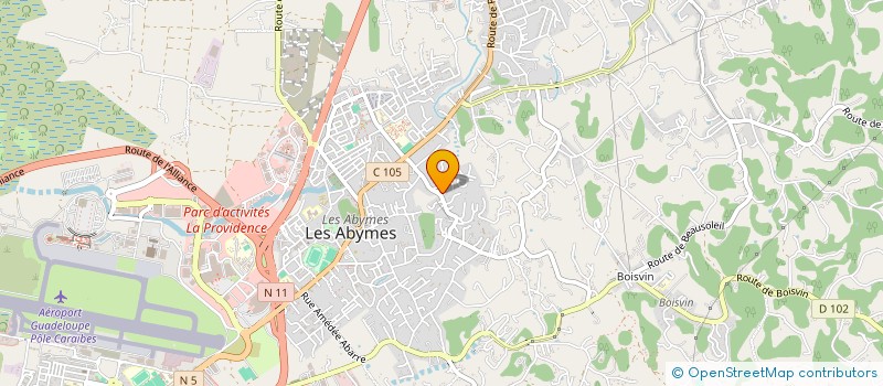 localisation de l'entreprise FLASHCOPIE SERVICE INFORMATIQUE & IMPRESSION à LES ABYMES