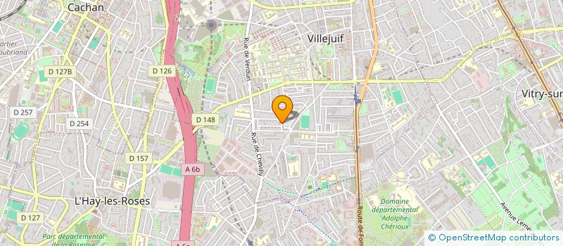 localisation de l'entreprise FLASHGO à VILLEJUIF